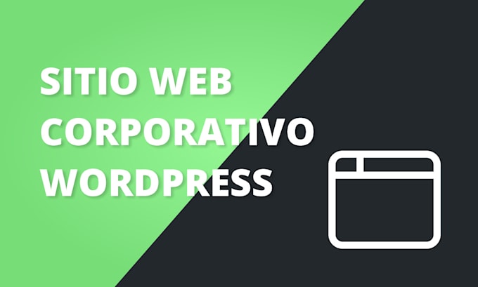 create a corporate website with wordpress