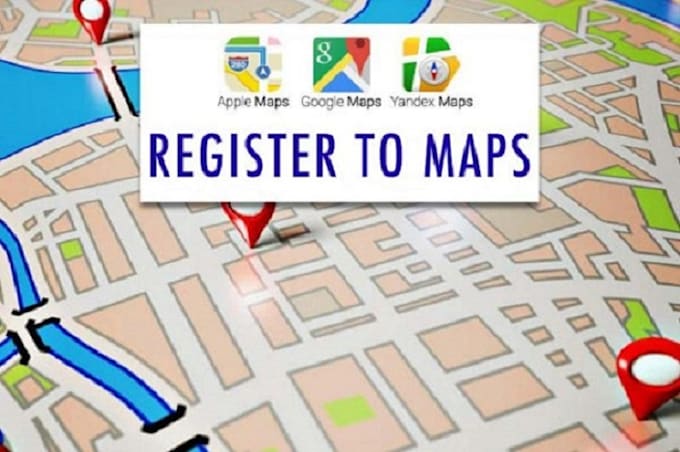 do your business listing on google business with a locatable address on a map