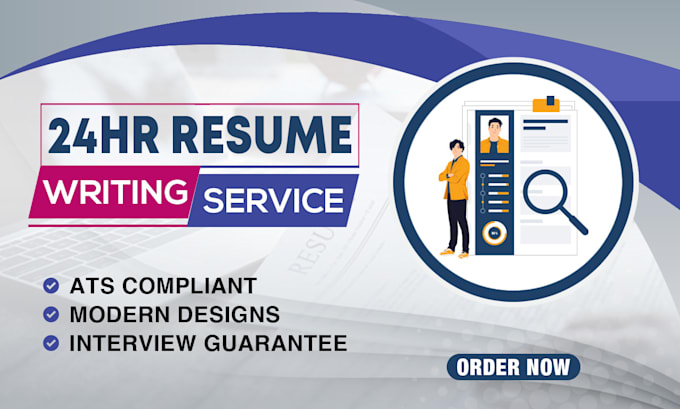 Provide 24hr ats compliant resume writing services by Sd_creatives | Fiverr