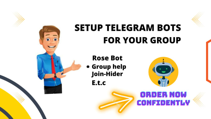 create your telegram group and setup professional bots