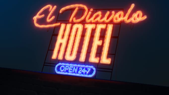 do amazing neon logo animation video intro outro, neon text