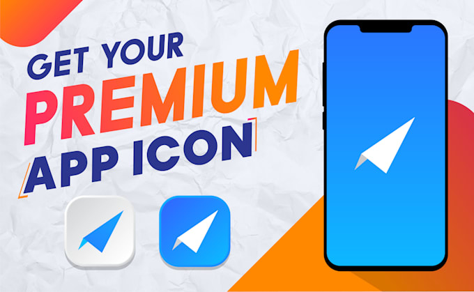 create a logo and an app icon design