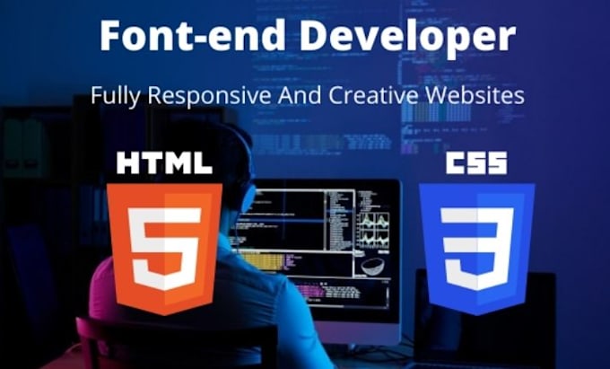Design a custom responsive website in html, css, and js by Rizwanaly331 ...