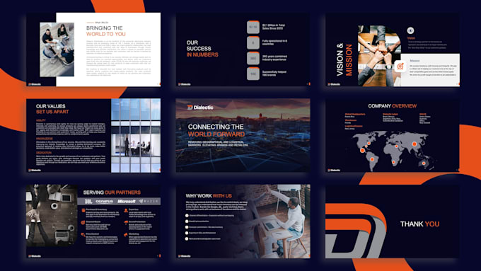 design a business powerpoint presentation template