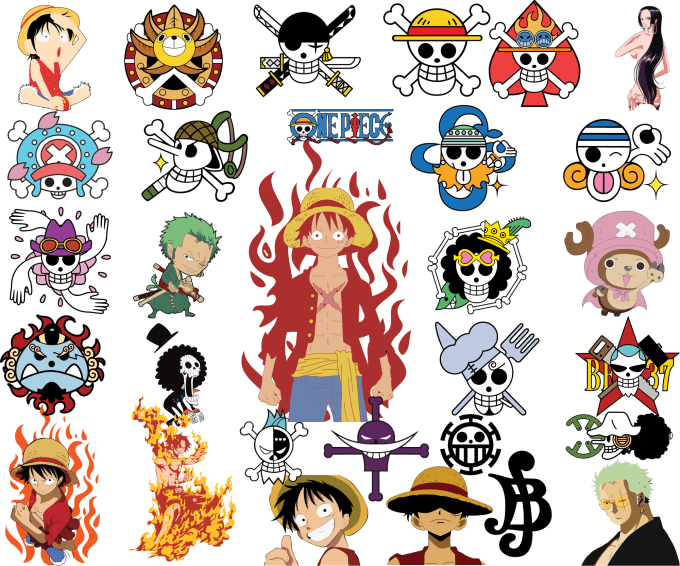 Anime Heroes SVG Digital File, Anime Characters Svg