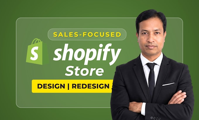 build shopify website, shopify store design and redesign