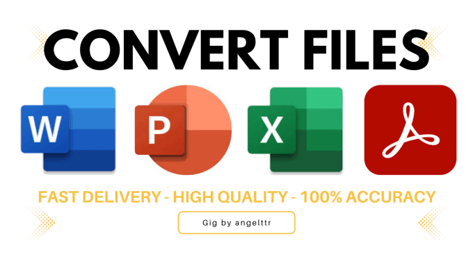 Convert pdf to doc by angelttr fiverr