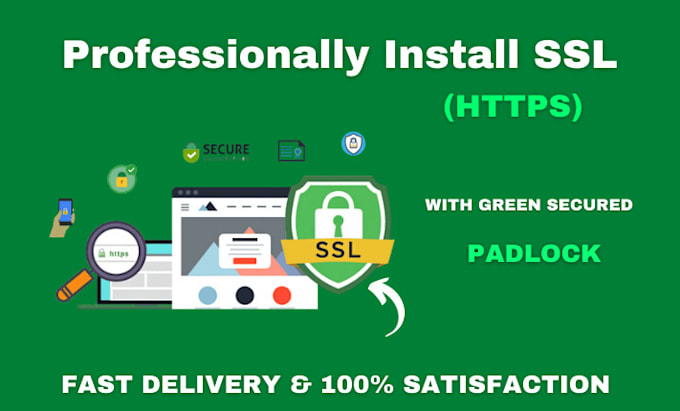 install, fix SSL certificate with the green padlock on wordpress