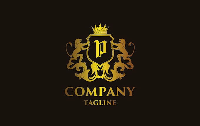 make a creative personal brand initial letters logo