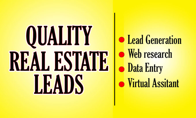 do quality real estate lead generation and skip tracing
