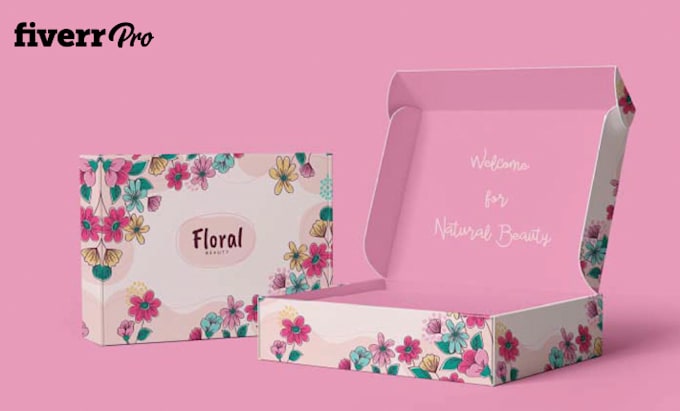 do packaging box design, mailer box and subscription box design for your product
