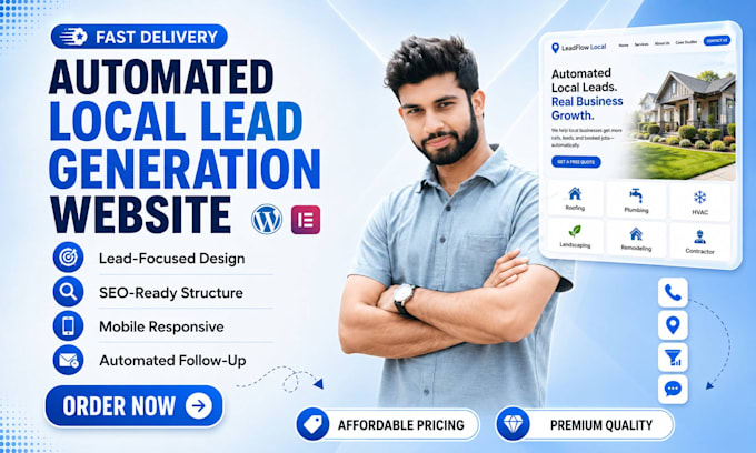 provide automated local lead generation website