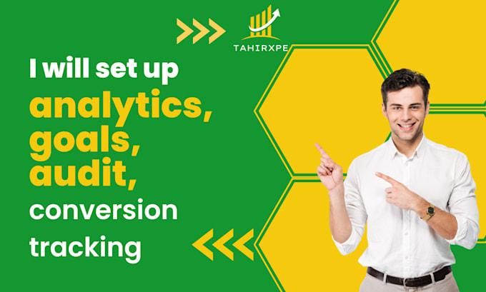 setup analytics, goals, audit, conversion tracking