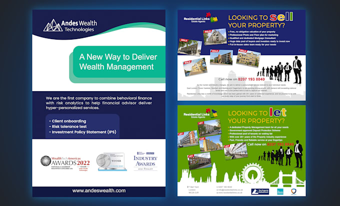 do a business flyer design for your company