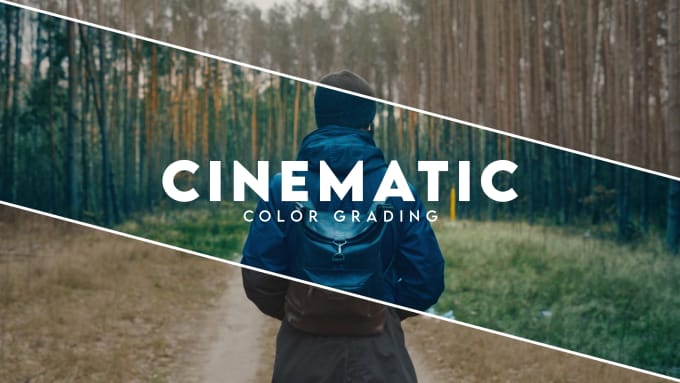 make cinematic video color grading and color correction
