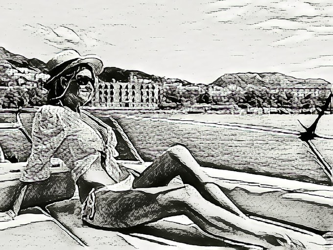 Turn any photo into a black and white old style drawing by Epic0094lv