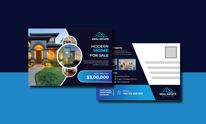 design professional postcard and eddm direct mail