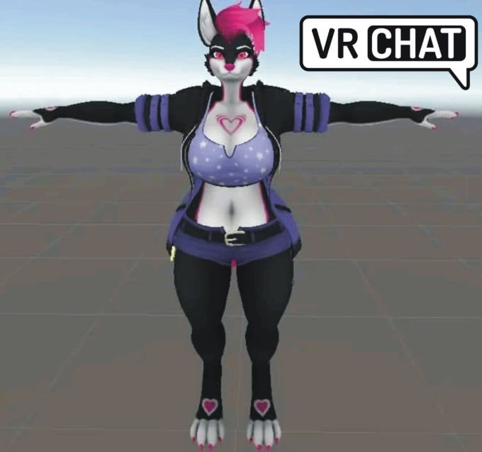 Model And Rig Your Furry Fursona Nsfw Vrchat Vtube Avatar By Pete Fury Fiverr