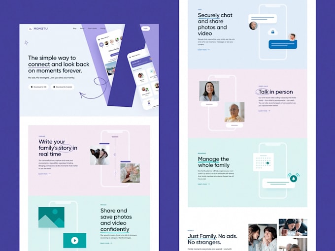 Design custom website ui ux and mobile app using figma