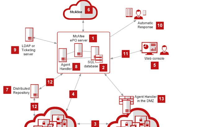 support for any forcepoint dlp and mcafee related projects