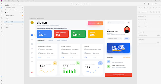 Create xd design mockup by Orangebananaspy | Fiverr