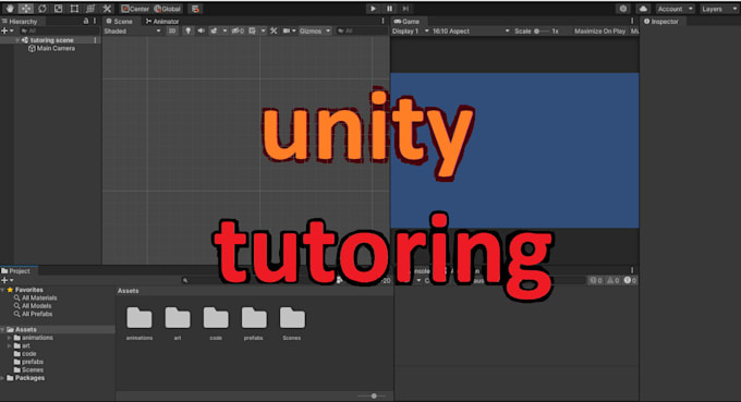 Tutor you in unity game development by Nickolaslogalbo | Fiverr