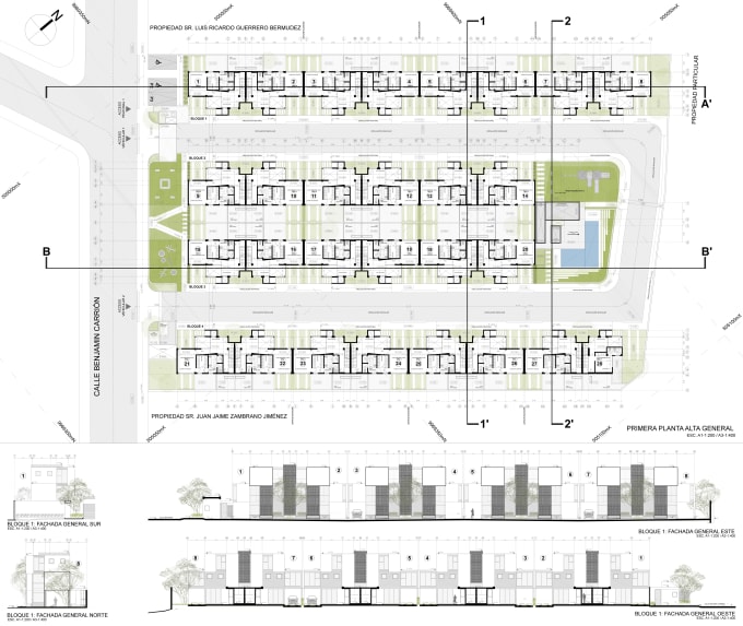 Draw 2d architectural plans, elevations, sections and 3d models by ...