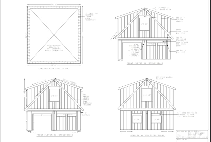 design wood and timber structures, framing plans, roof truss