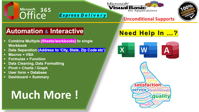 do anything in excel, macros, formulas and functions