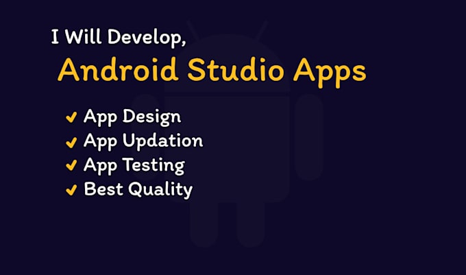 Design and develop android apps in android studio by Muhammadasim289 ...