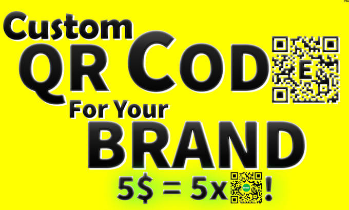 create a custom qr code with your logo and link for follow