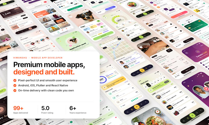 do mobile app development for android and ios