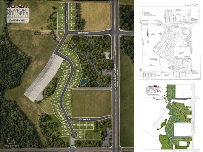 convert your sketch map or satellite image to an amazing map