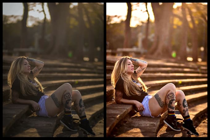 do bulk photo editing and retouching in lightroom