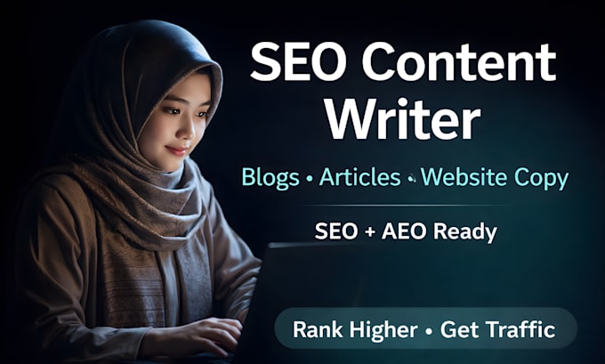 write SEO optimized blog posts and website content