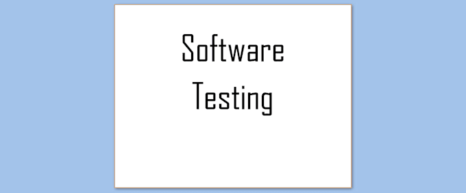 test windows, web and mobile based applications