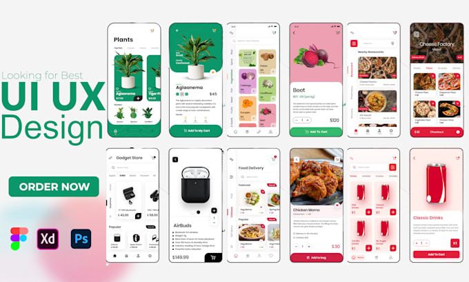 design wireframe, ui ux prototype, and website design