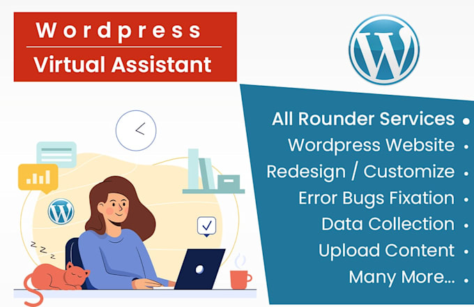 be your wordpress virtual assistant VA