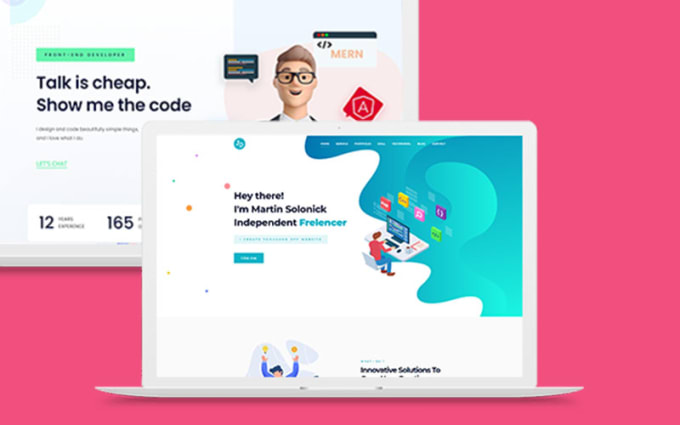 deliver stunning looking website real quick
