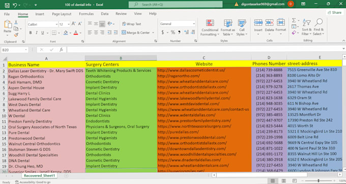 Do excel data entry, web research, data entry, copy paste, virtual ...
