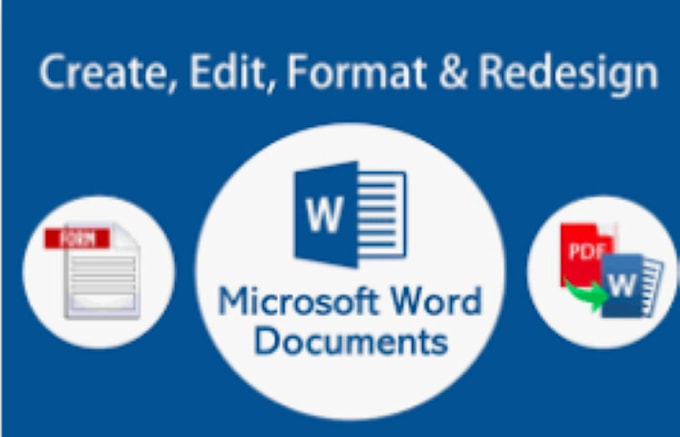 Create, edit, format, design, and type microsoft word documents by ...