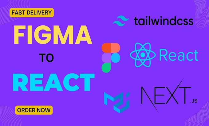 convert xd to react figma to react landing page or portfolio