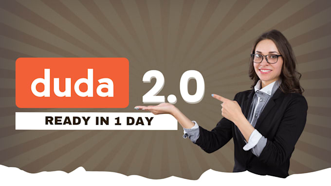 design your responsive duda 2 0 website or redesign the website