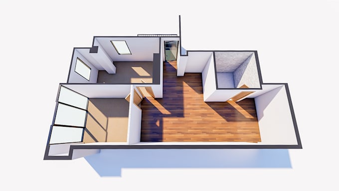 create realistic 3d floor plans for homes and offices