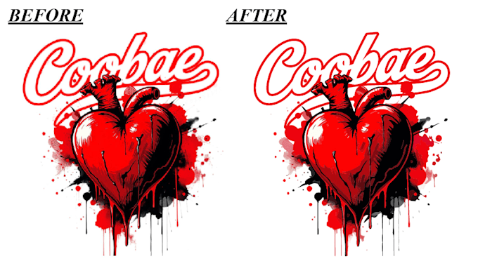 do vector tracing, victorize image, convert logo to vector