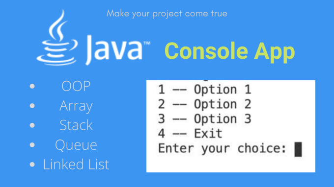 Complete your java console project by Alperenaydinn | Fiverr