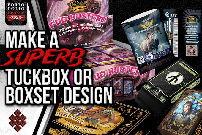 make a superb tuckbox or boxset design
