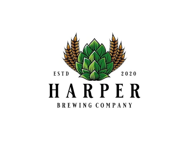 design unique brewing logo for you