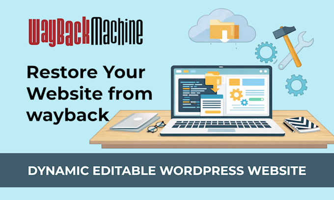 restore wordpress website from wayback machine web archive