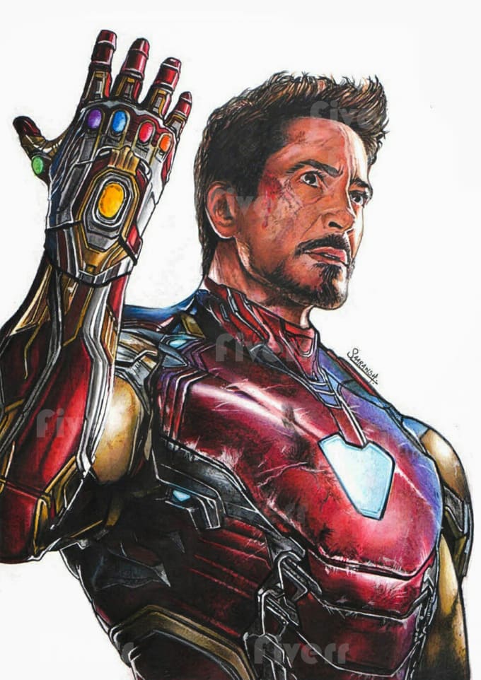 The Iron Man Character Sketch - Twinkl